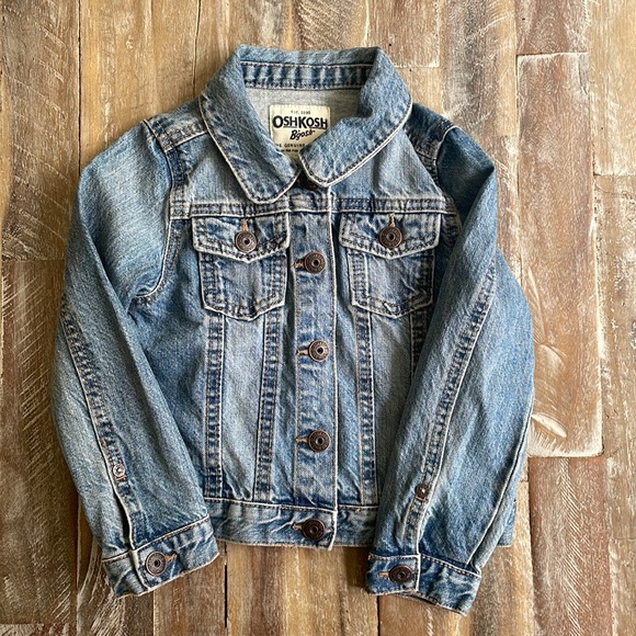 OshKosh B’gosh 4T toddler denim jacket - Picture 1 of 2